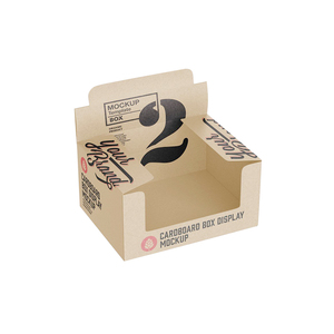 Estante de cartón de papel, caja de embalaje de exhibición para botella pequeña, producto listo, para barra de Chocolate de proteína energética - Product Image 5