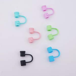 <strong>10</strong> <strong>mm</strong> Silicone Straw <strong>Tips</strong> Cover Dustproof Silicone Spill Proof Straws Stopper Leakproof Straw for 30oz 40oz
