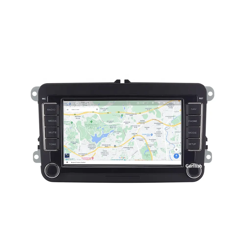 Autoradio Android 2din pour Volkswagen Passat Tiguan Touran GOLF POLO VW Skoda Autoradio universel Multimédia Carplay GPS