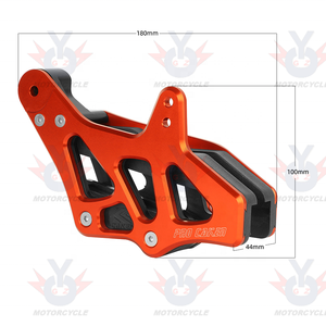 KTM EXC/SXF <span class=keywords><strong>125</strong></span>/250/300/350/450/500に適合するアルミニウム合金CNCテクノロジーオートバイチェーンガイド高品質高強度