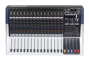 XTUGA PHY-6/10/12/16 kanal 99 DSP 350W * 2 profesyonel Powered DJ denetleyici ses karıştırma konsolu güç ses mikseri BT ile - Product Image 2