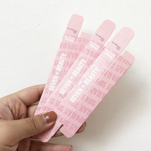 Lüks özel baskı özel etiket tasarım pembe Lipgloss kutusu özelleştirilmiş kozmetik ambalaj kutusu - Product Image 2