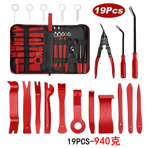 5 adet 10 adet 19 adet araç ses sökme aracı araç klip perçin raptiye kapı paneli otomatik Trim kaldırma alet takımı - Product Image 2