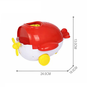 Otomatik açık çocuklar partiler için kabarcık Blower 118ml kabarcık çözüm uçak plastik kabarcık makinesi yaz eğlenceli - Product Image 4