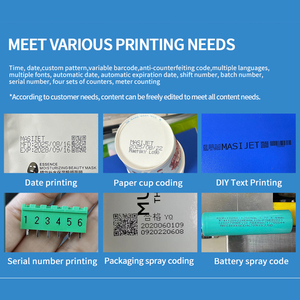 2026 tốc độ cao cij máy in phun với dài in 4 dòng 15 mét chiều cao cho da và Flex mới hết hạn ngày coder - Product Image 6