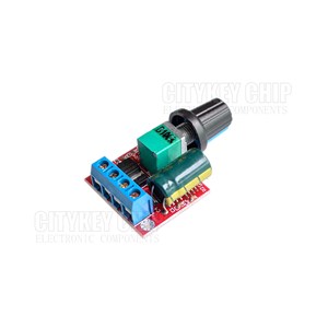 5 pz/lotto Mini DC 5A 90W motore PWM regolatore di velocità 3V-35V interruttore di controllo della velocità LED Dimmer - Product Image 3