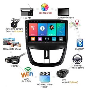 For Peugeot <strong>207</strong> 2009-2013 Touch Screen Auto Electronics Car Android Multimedia Navigators Stereo Radio Dvd Player - Product Image 3