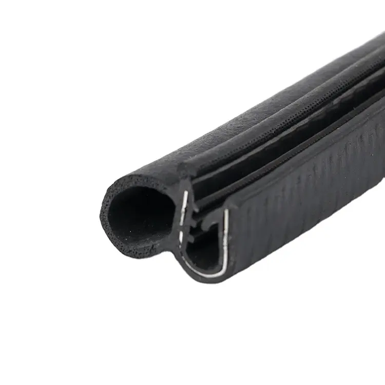 Tira de sellado de goma flexible automática impermeable EPDM/PVC/TPV/TPE relleno de huecos burlete garaje debajo de la puerta costura inferior