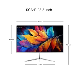 TCOIOR 23,8 PC todo en uno de 27 pulgadas Core I7 16GB RAM 512GB SSD OEM AIO Computadora de escritorio Monoblock PC todo en uno con batería UPS - Product Image 3