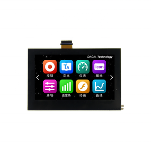 DACAI 4.3 pollici modulo LCD 482x272 TTL lavorare con Arduino STM ESP HMI coof struttura Touch Panel Screen - Product Image 1
