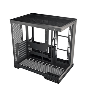 Modern Aesthetic Dual Chamber Computer gehäuse Desktop Cold Floor Cooling Computers piel koffer - Product Image 6