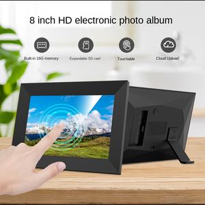 8 inç HD dijital fotoğraf dokunmatik ekran WiFi bağlantısı sınır ötesi patlamalar-Online APP müzik MP4 elektronik fotoğraf albümü AVI - Product Image 5