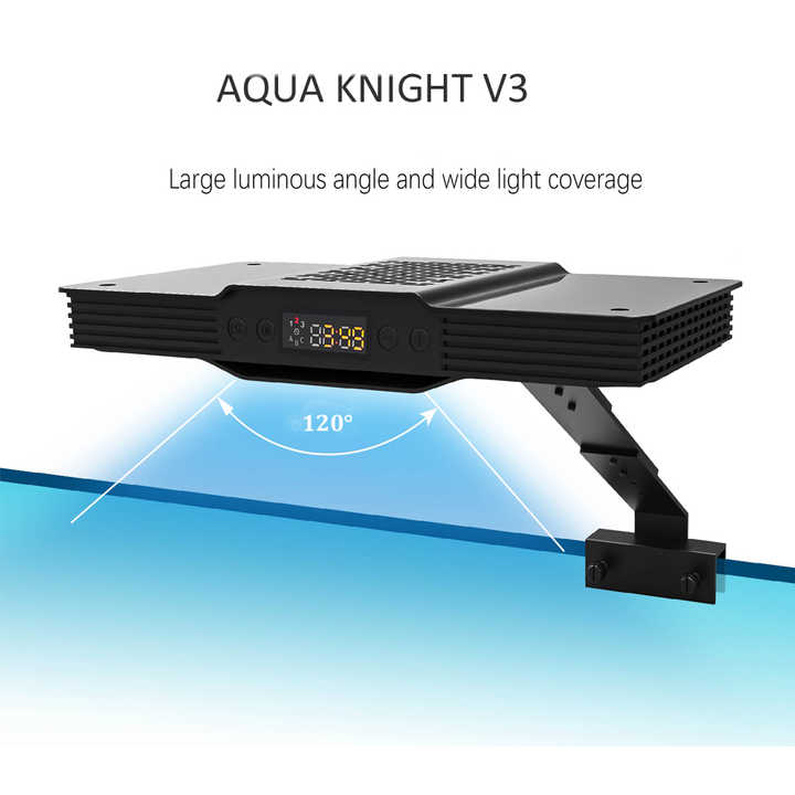 Lampu karang Matahari terbenam yang dapat diprogram penjualan langsung dari pabrik lampu Aquaknight V2 V3