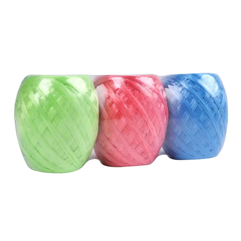 Di alta qualità eco-friendly colorful spago imballaggio PP corda con il prezzo basso