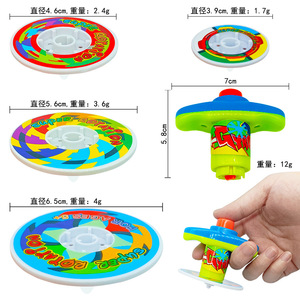 HY玩具跨界新款陀螺仪解压玩具亮色旋转四层音乐亲子互动 - Product Image 4