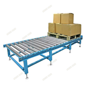 <strong>Automatic</strong> Heavy-Duty Pallet Drag Chain Conveyor Handling <strong>System</strong> Restaurant Suitable PLC for <strong>Loading</strong> Discharging Conveyor <strong>System</strong>