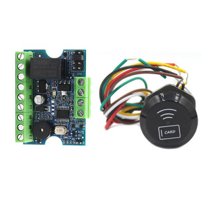 Controlador de control de acceso de doble frecuencia 125K/13,56 M con 1000 usuarios Wiegand 26/44 - Product Image 4