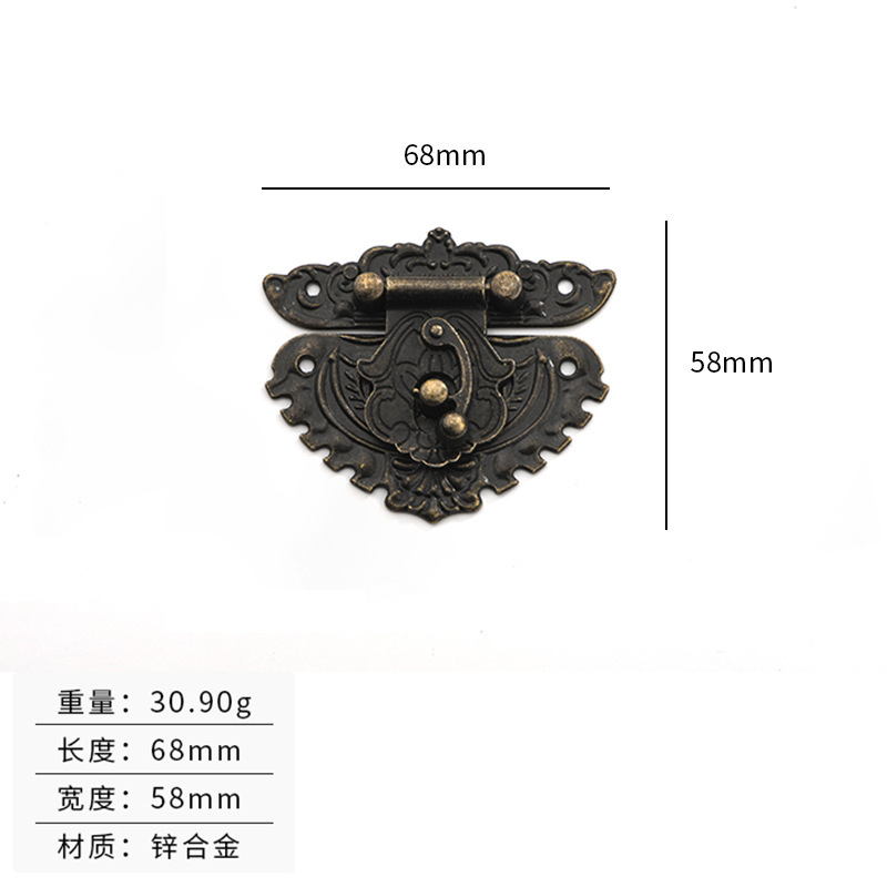 Bronze-green 68*58mm