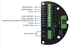SS304 SS316L Agua Aceite Líquido RS485 4-20mA Salida de pulso Medidor de flujo de agua digital Sensor de flujo de turbina - Product Image 5