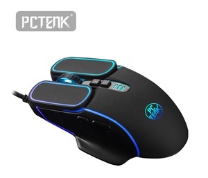 XM57 Neuankömmling Programmier bare RGB-Software anpassen Coole OEM Optical Gaming Mechanische Tastatur Maus
