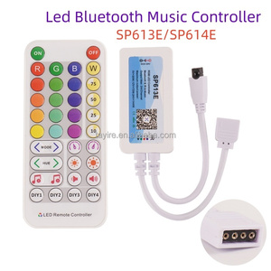 RGB LED Controller SP613E SP614E für RGB/RGBW LED-Streifen DC5V 12V 24V Bluetooth Musik IR38 Key Smart Led Fernbedienung