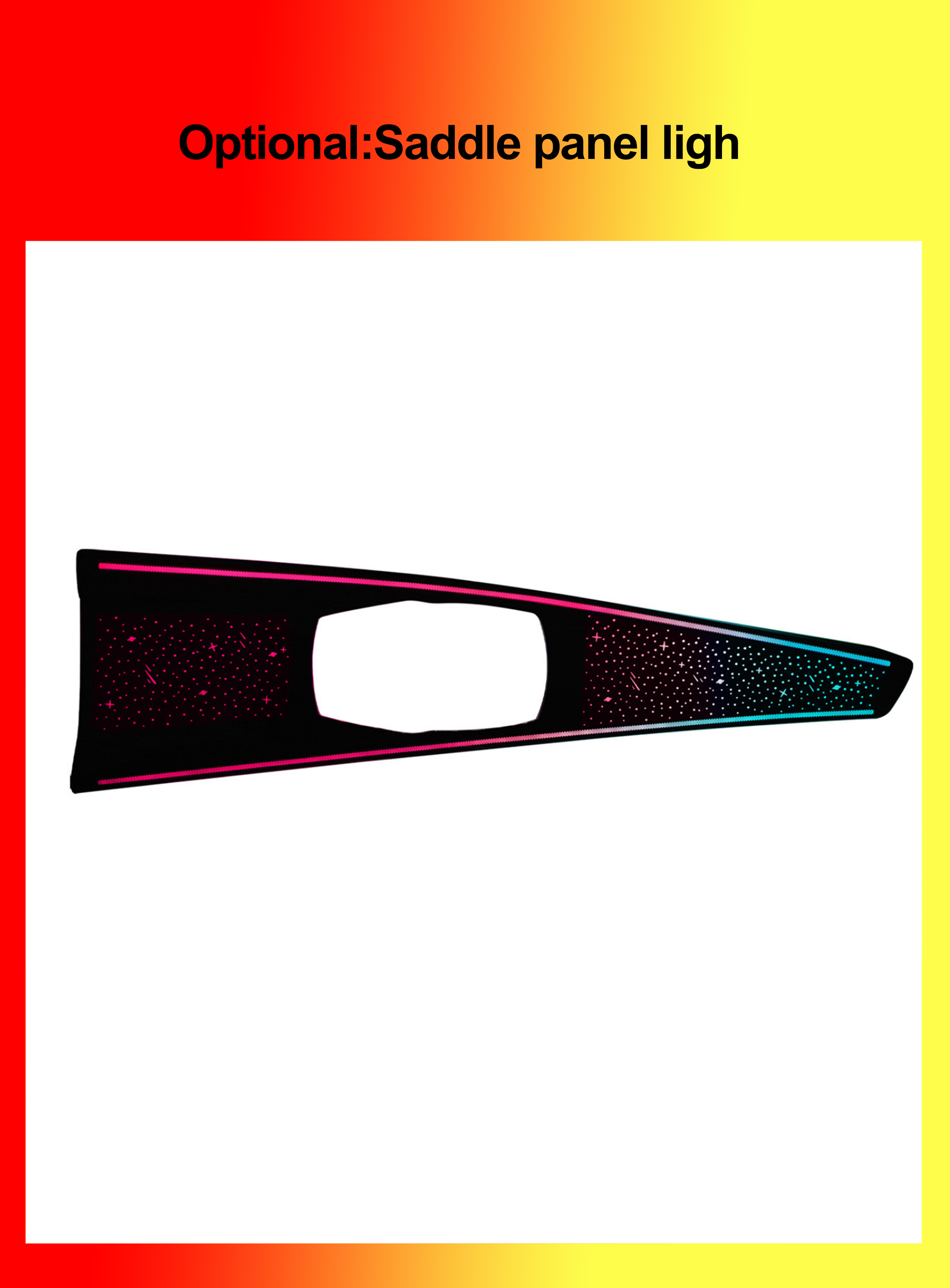 Optional:Saddle panel ligh