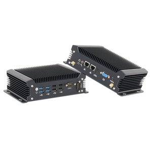 Nuovo prodotto di personalizzazione Fanless industriale Mini PC Embedded Computer industriale con Intel 4th to 13th Gen i7 i5 i3 processori - Product Image 1