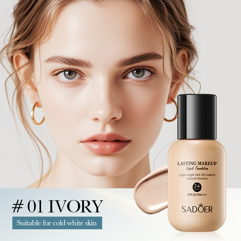 Fond de teint liquide 01 ivoire 40ml