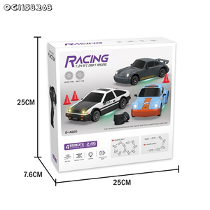 Radyo kontrollü çocuk oyuncağı toptan Rc Drift 1:24 ölçekli uzaktan kumanda araba modelleri çocuklar için yarış oyunu kiti renk pembe - Product Image 6