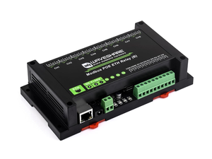 Aismartlink WAVES HARE 8-Kanal-Ethernet-Relaismodul (B) mit digitalem Eingang, Modbus RTU/Modbus-TCP-Protokoll, PoE-Port - Product Image 2
