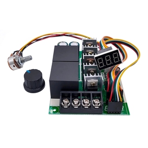 PWM-Drehzahl regler Gleichstrom motor Digital anzeige 0 ~ 100% einstellbares Antriebs modul Eingang MAX60A 12V 24V
