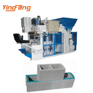 Máquina semiautomática de fabricación de bloques de hormigón, venta directa de fábrica, QTJ4-25 - Product Image 1