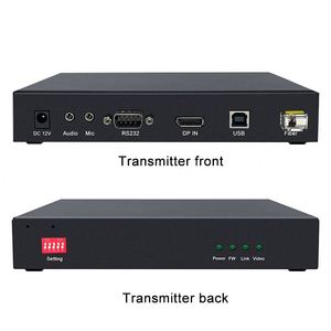 采用KVM USB2.0 RS232的SM光纤上的4K DP扩展器收发器，高达20千米DP到光纤转换器 - Product Image 5