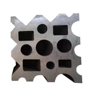 鍛冶屋用の高品質の鋳造鋼アンビル鍛冶屋フォージトングおよびスウェージブロックツールパーツ黒色を使用 - Product Image 1