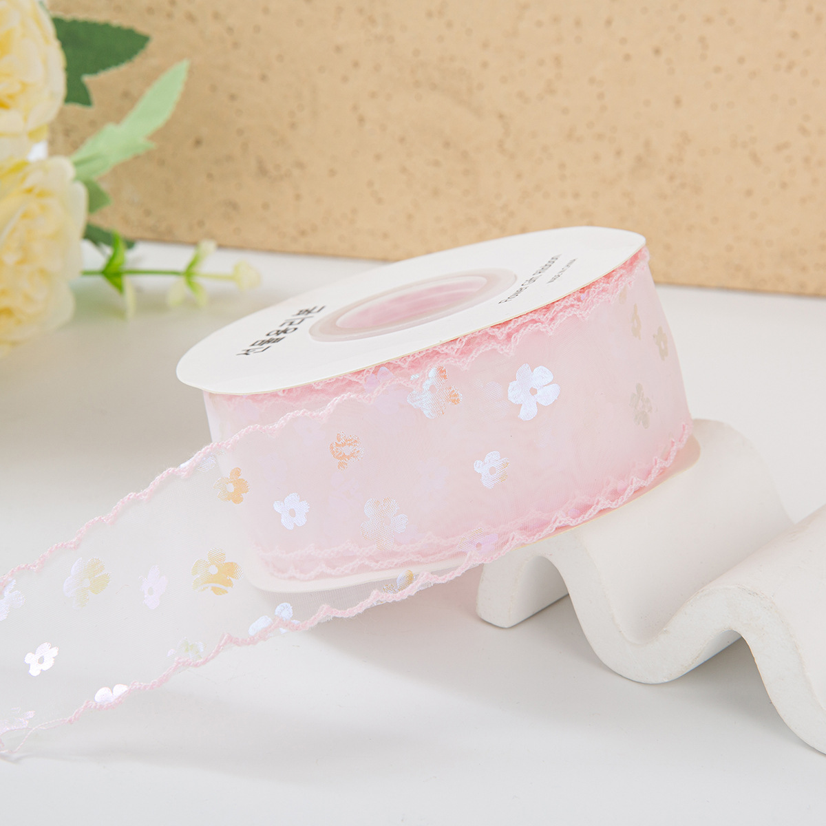 4 cm-Rose-10 mètres