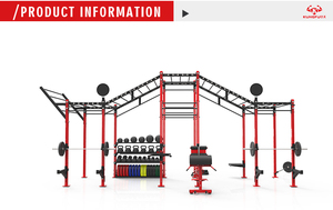 Professional Factory Gym Fitness <strong>Exercise</strong> Equipment <strong>Multi</strong> <strong>Functional</strong> <strong>Machine</strong> Rig with Storage Rack - Product Image 4