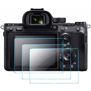 עבור Sony <span class=keywords><strong>Alpha</strong></span> a7RIII a7RIV A7R3 A9 <span class=keywords><strong>A7RII</strong></span> A7SII A77II RX100 דיגיטלי מצלמה 9H עמיד הלם מזג זכוכית מסך מגן סרט