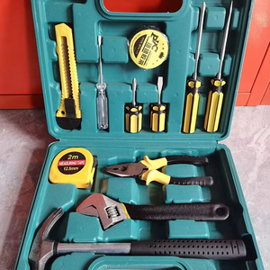 Sıcak fabrika doğrudan satış 10 el aletleri destek OEM özel 1 yıl garanti acil donanım ev tipi el aleti takım - Product Image 6