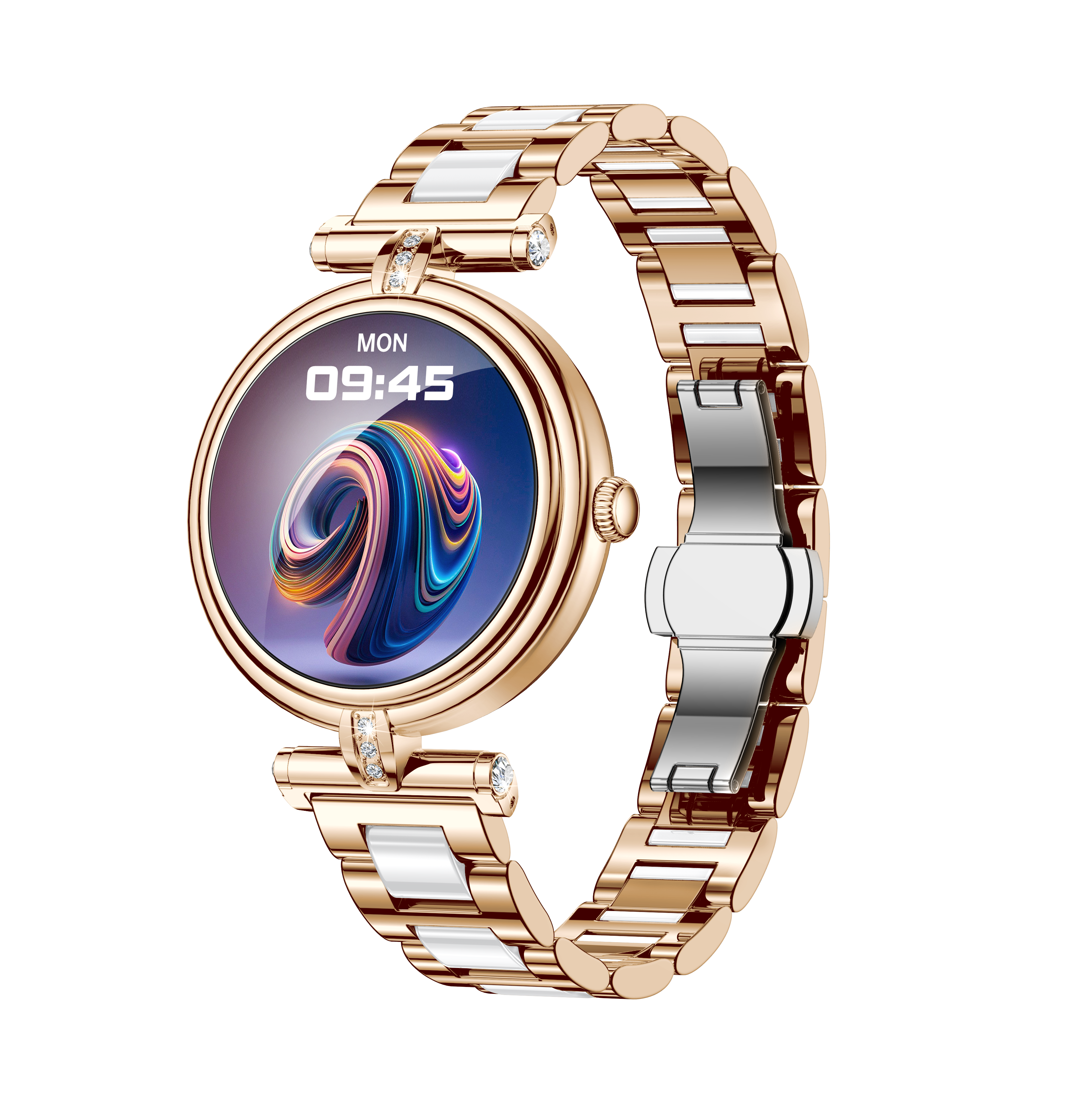 silicone+diamond strap