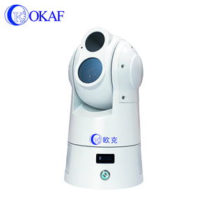 Al Aire Libre de doble sensor de espectro térmico PTZ vehículo cámara térmica de seguridad cámara térmica - Product Image 5