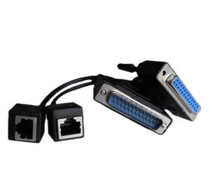 ライトR & D ILDAからRJ45インターフェースアダプターRGBW LED光源USB充電器オスとメスの信号変換器ペア - Product Image 1