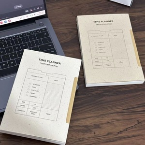 2025议程计划者笔记本与日期记录笔记备忘录检查清单两天在一页议程笔记书