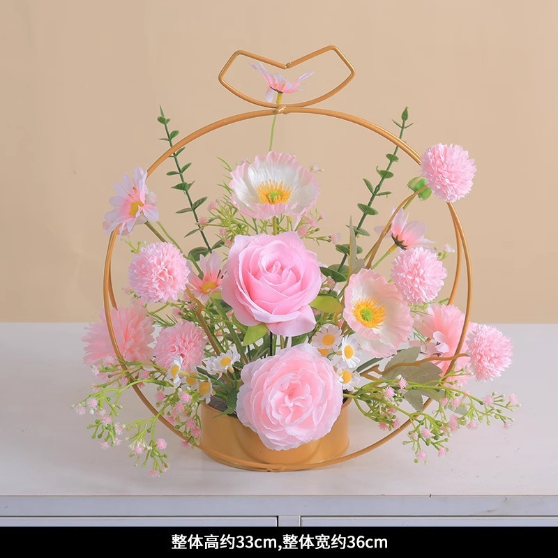 Diseño de amapola de margarita rosa