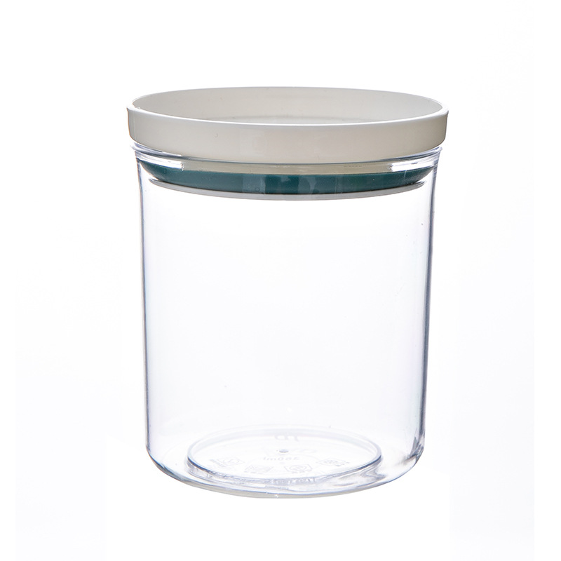 350ml medium-sized blue round grain container
