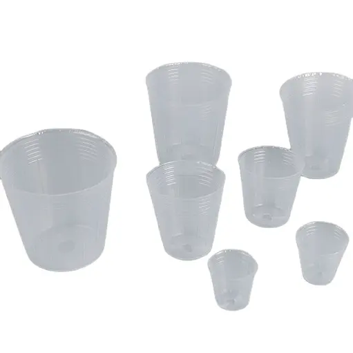 Recipientes de plástico transparente para plantas de vivero, recipientes de plástico suave para cultivo de plantas, tazas, jardineras de arranque para semillas