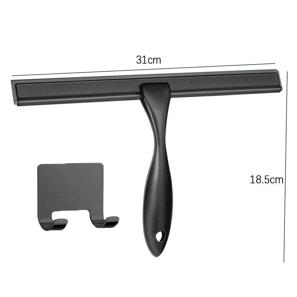 12" Negro + Gancho Metálico