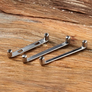 ASTM metal ASTM F136 titanyum 16g dahili dişli düz titanyum yüzey halter ile 1.5mm artış çapa Piercing - Product Image 4
