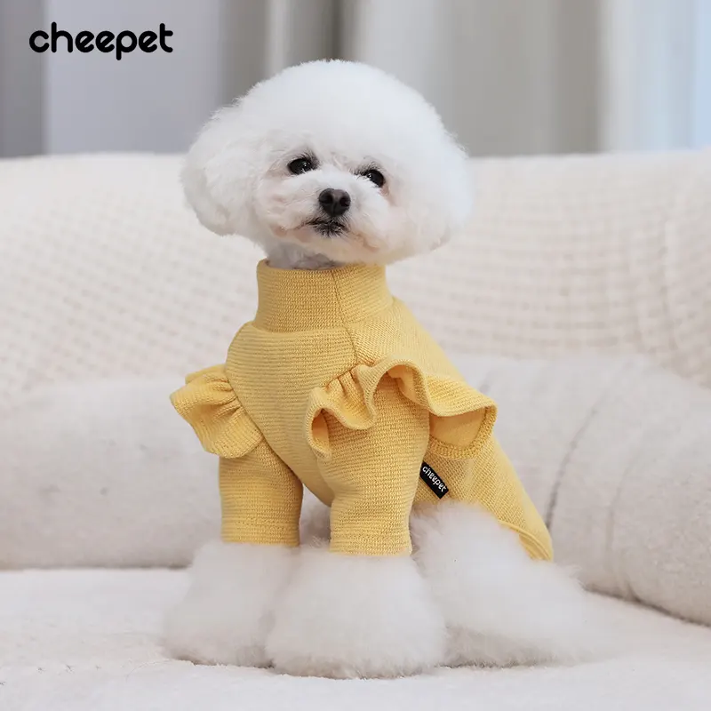 Wholesale pet apparel dog cat clothes dog sweatshirts butterfly sleeve 2 legs cute dog sweater for autumn