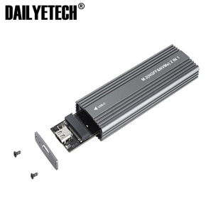 Dual Protocol M2 Ngff Nvme 2 in <strong>1</strong> Ssd <strong>Enclosure</strong>
