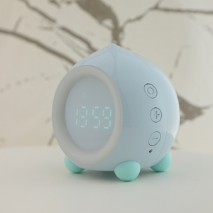 Hot Cute Peach Shape RGB LED Tisch Wecker mit Sound Control für Nachtlicht Dazzle Color Count Down Timer - Product Image 4